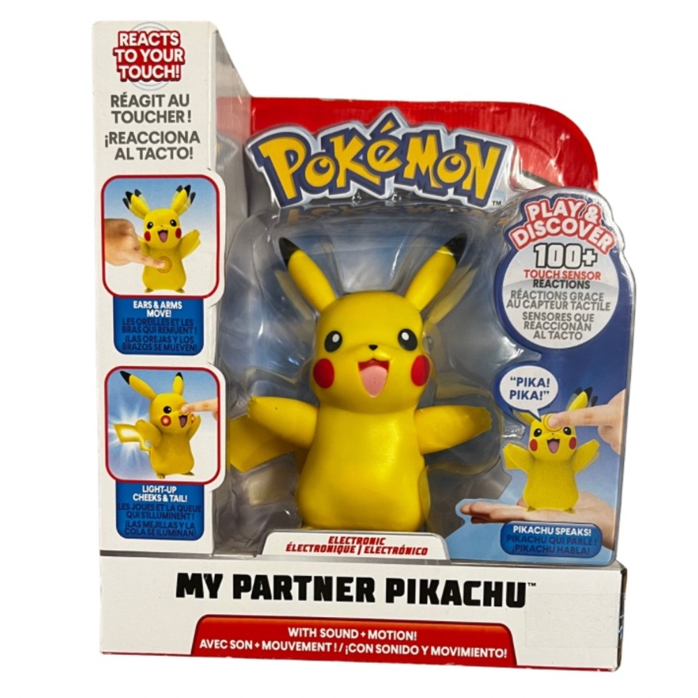 Pokemon My Partner Pikachu - Yellow and Black